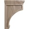 Ekena Millwork 2 1/2"W x 7"D x 10"H Large Gomez Wood Bracket, Walnut BKTW02X07X10GOWA - alternate 2